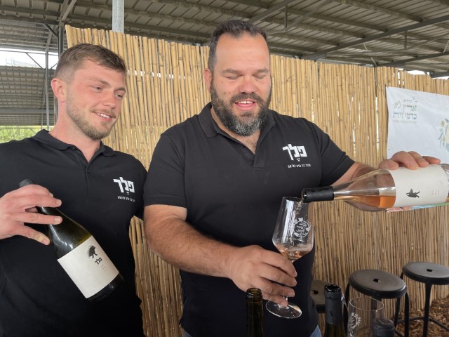 טעימות יין של יקב פלך בפסטיבל בא לי גליל 2026