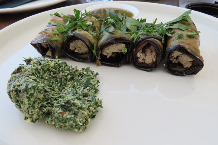 באדריג'אני - גלילות חציל גאורגיות