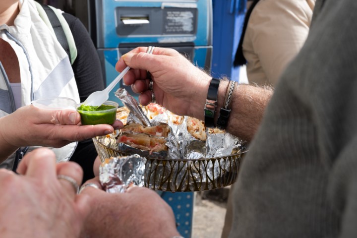 מסלול טעימות בשוק הכרמל