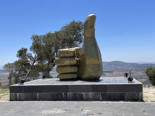 שדרת פסלים ותצפית נוף בנופארק נוף הגליל