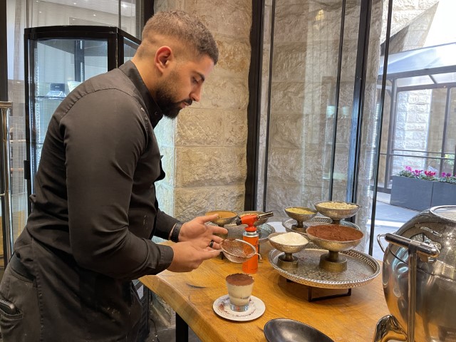 הכנת טירמיסו ופינת הסחלב