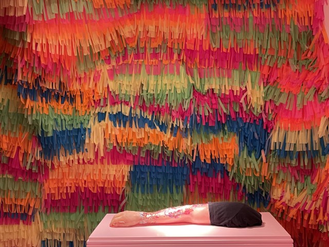 יצירת האמנית להלי פרילינג&nbsp; &nbsp; &nbsp; &nbsp;צילום: רונית סבירסקי