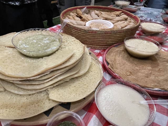 מאכלים חבאנים ותימנים מסורתיים במושב ברקת