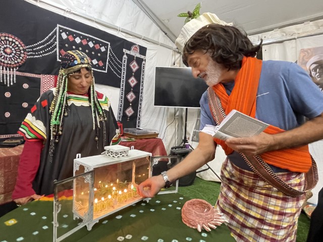 טקס הדלקת נרות מסורתי בחבל מודיעין