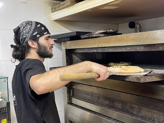 תנור האפייה במסעדת לה נינו במודיעין