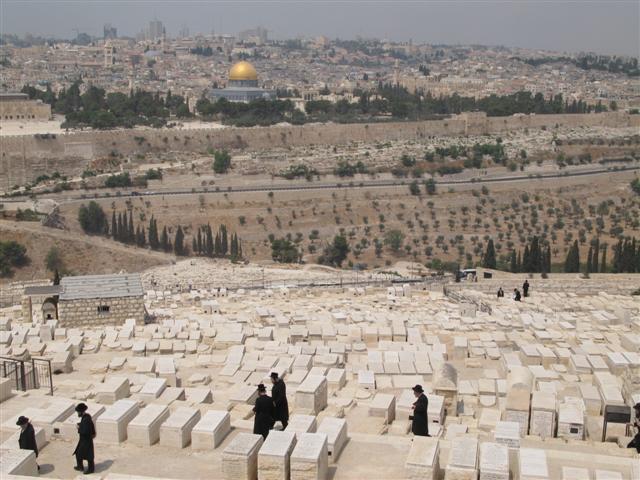 תצפית מהר הזיתים אל העיר העתיקה