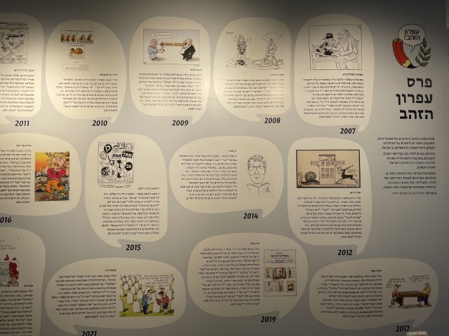 זוכי פרס עפרון הזהב של מוזיאון הקריקטורה והקומיקס