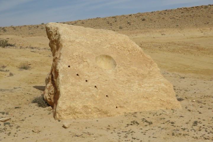 ספלולים של מיכה אולמן בפארק הפיסול המדברי
