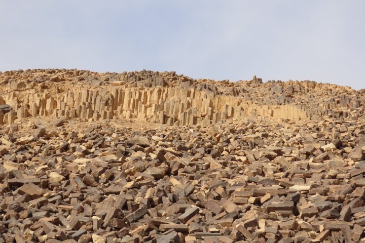 תצורות האבן הייחודיות באתר המנסרה