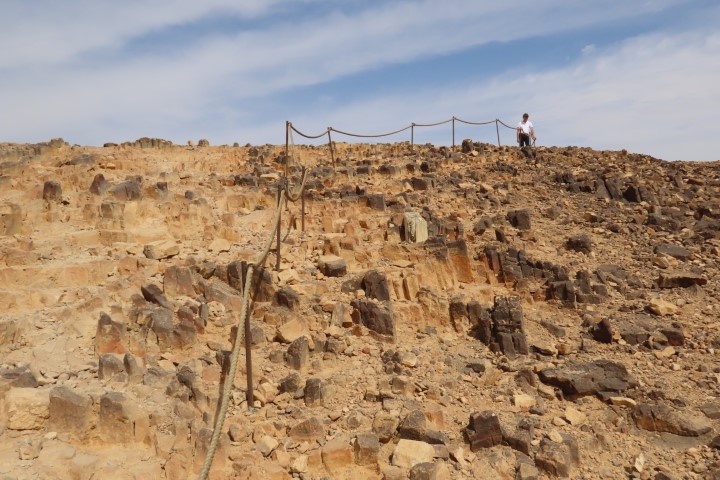 נקודת התצפית בראש גבעת המנסרה