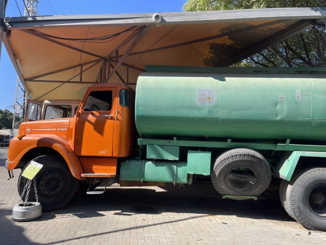 מיכלית מתוצרת סקאניה במוזיאון המשאיות רמלה
