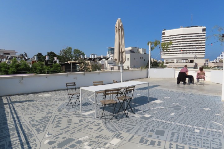 תצפית מגג בית ליבלינג בתל אביב