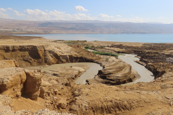 שפך נהר הירדן לים המלח