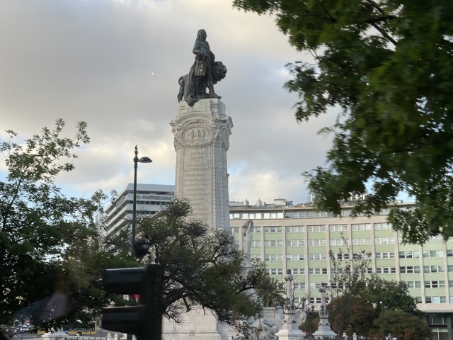 Marquis of Pombal monument in Lisbon