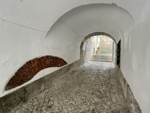 Entrance to Lisbon's Jewish Quarter